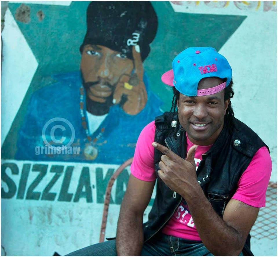 G-Mac and his Mentor "SIZZLA". Jah blessed!
